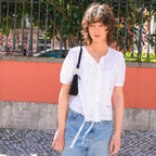 Hackesch Fontana Blouse_White