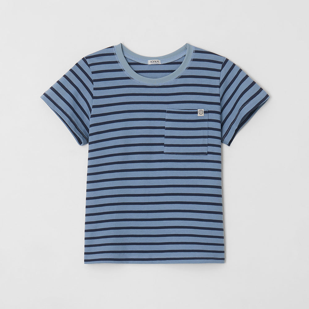TONKA [Director PICK] verano stripe t shirts(NY)_[315184]