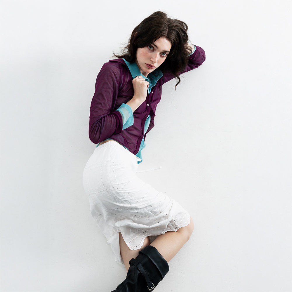 HMODE Elastic shirt (Purple)
