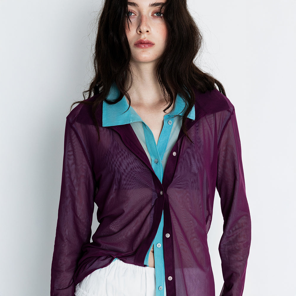 HMODE Elastic shirt (Purple)