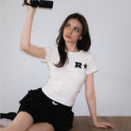 RoséFrantz R Star Logo T-shirt [White]