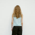 REPOS Airy Cotton Blend Sleeveless Top (Mint)