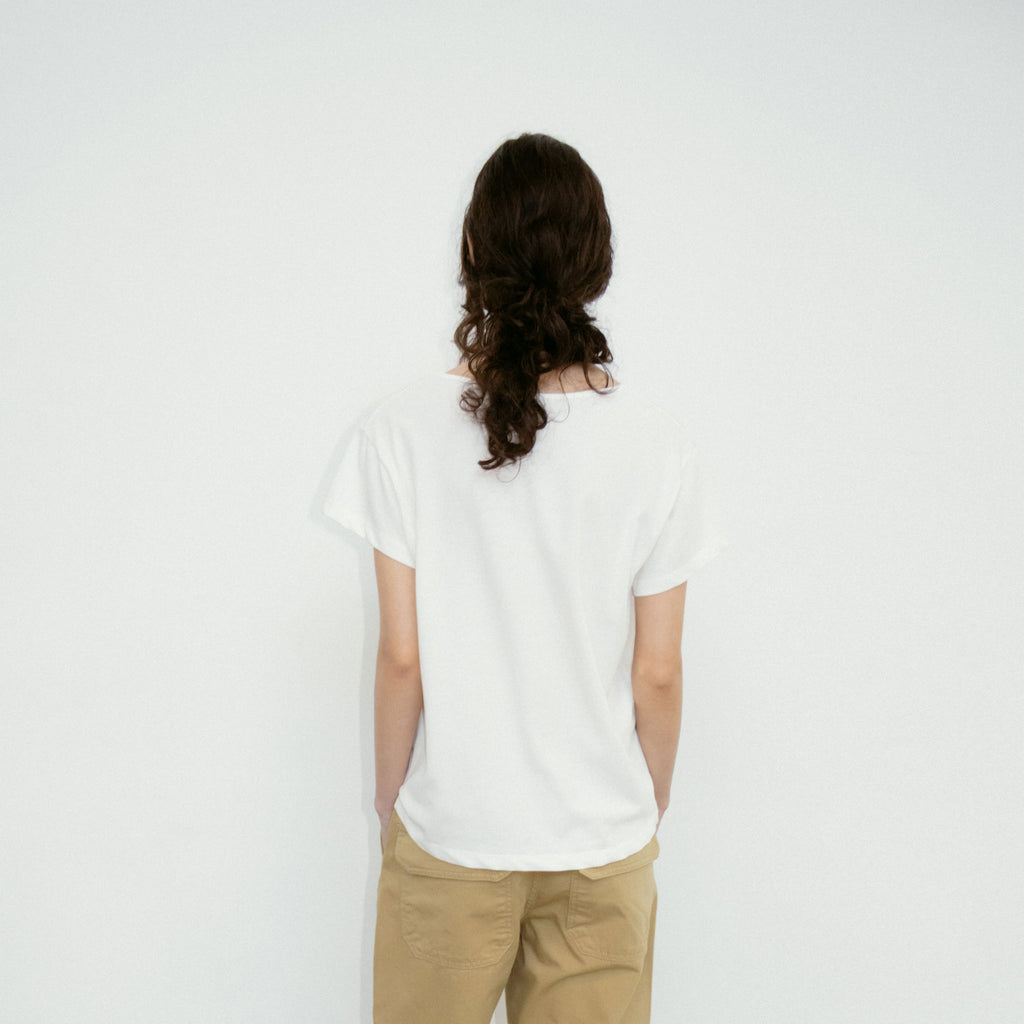 REPOS Soft Spun T-Shirt (White)