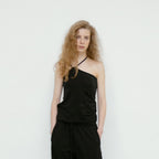 REPOS Strap Cami Top (Black)