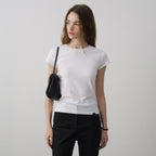 LAMEREI [2nd reorder] 90s Round Cap Sleeve T-Shirt[LMBFSUTT628]-3color