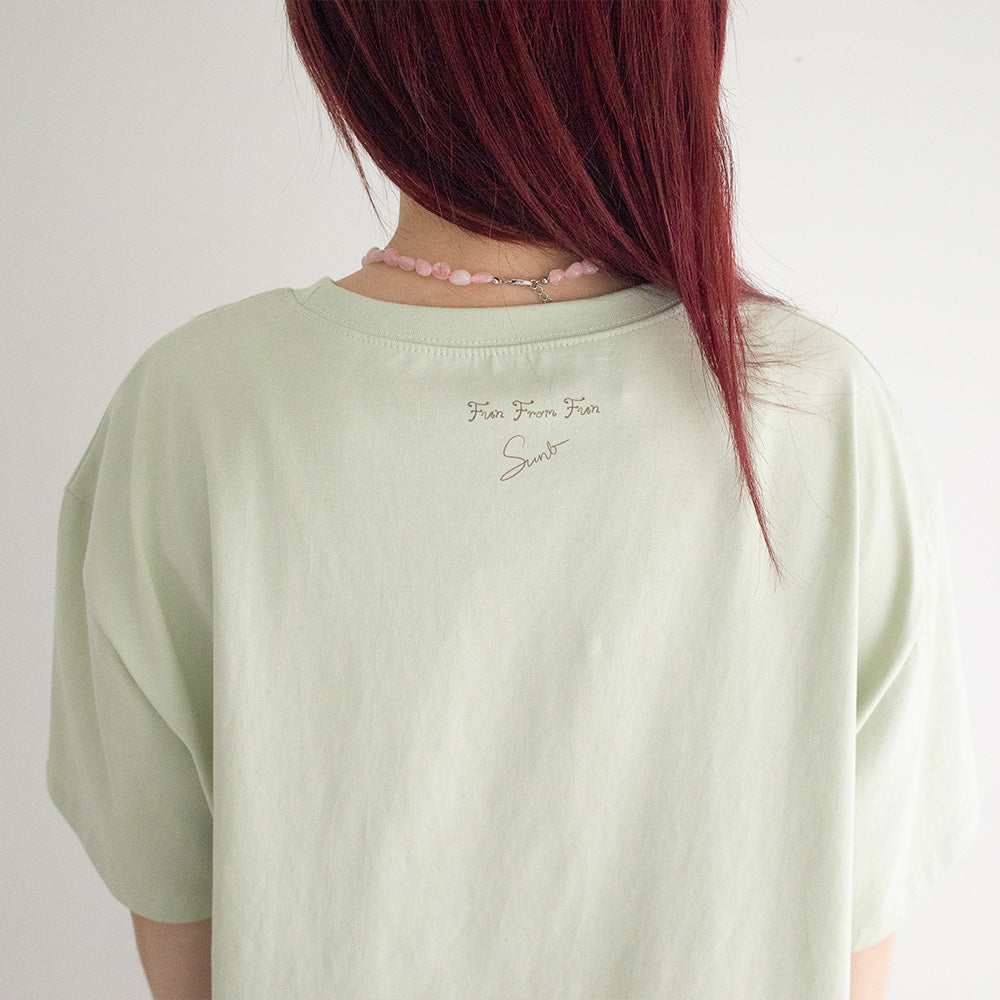 FUN FROM FUN Strawberry Cake Tee, Mint