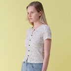 RAIVE Wrinkle Button Blouse VW5MB805_2color