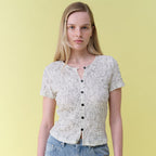 RAIVE Wrinkle Button Blouse VW5MB805_2color