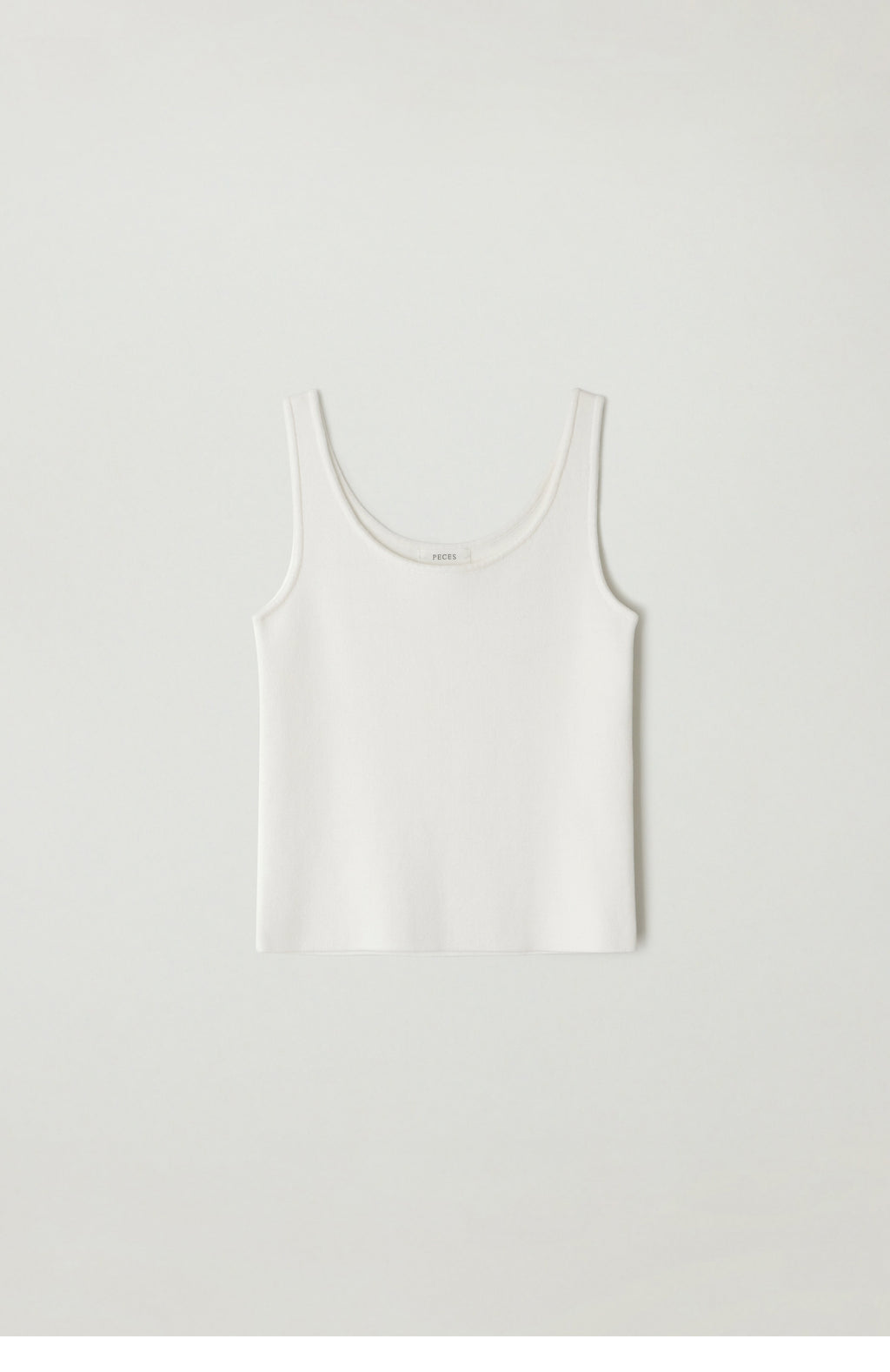 peces Foundation sleeveless (White)