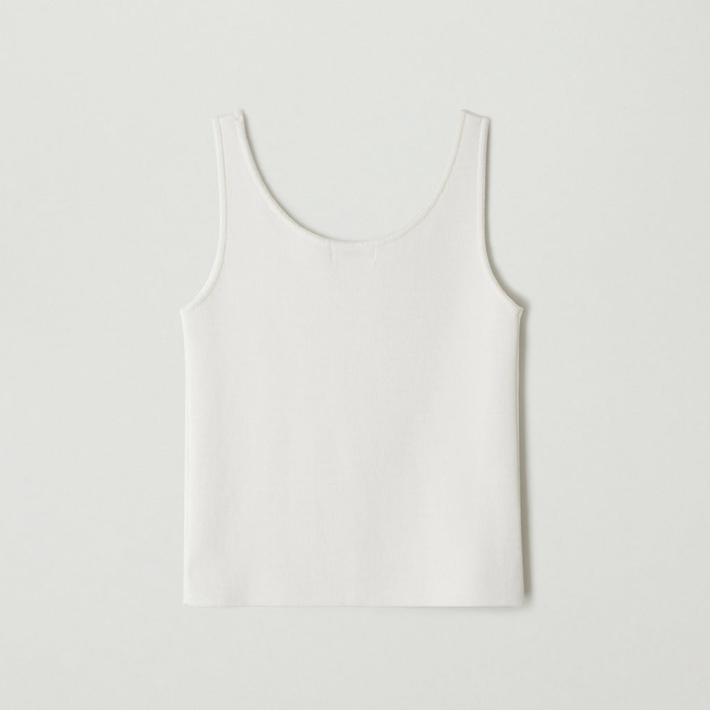 peces Foundation sleeveless (White)