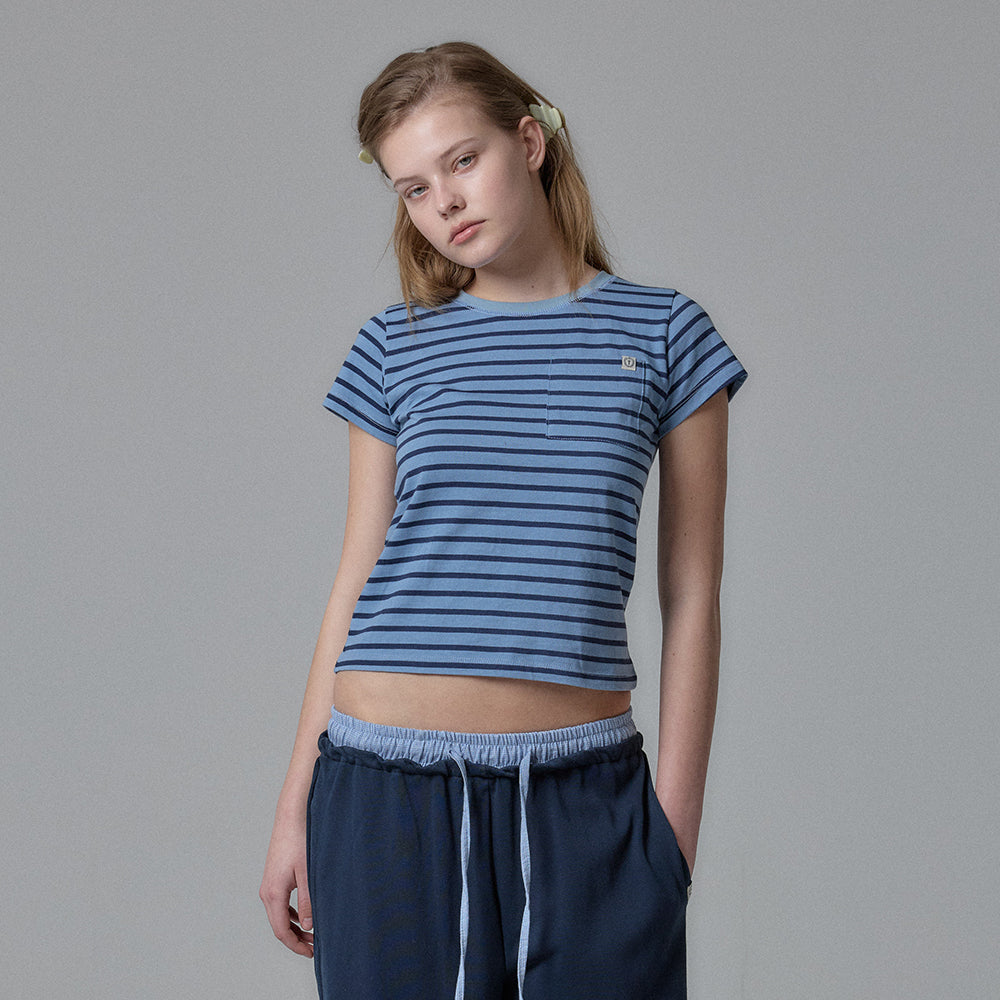 TONKA [Director PICK] verano stripe t shirts(NY)_[315184]
