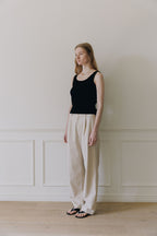 peces Foundation sleeveless (White)