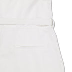 MICHIKO LONDON KOSHINO MICHIKO LONDON KOSHINO Belted Lace Jumpsuit White