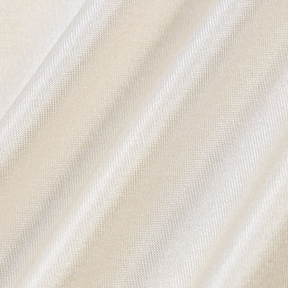 MICHIKO LONDON KOSHINO Silky Jersey Sleeveless Ivory