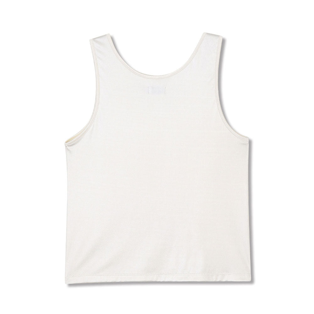 MICHIKO LONDON KOSHINO Silky Jersey Sleeveless Ivory