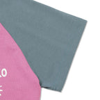 MICHIKO LONDON KOSHINO Sun Crop Raglan Tee Pink