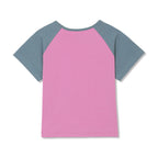 MICHIKO LONDON KOSHINO Sun Crop Raglan Tee Pink