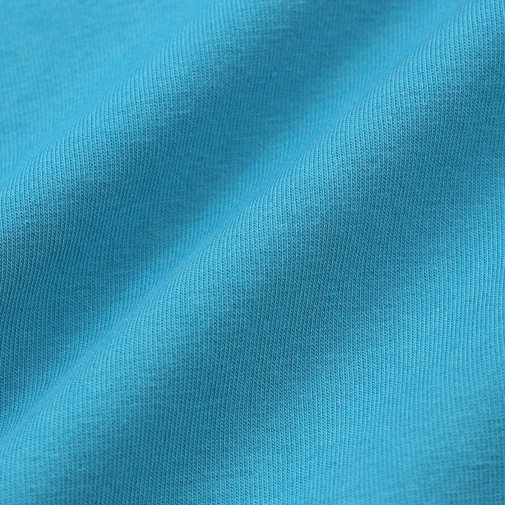 MICHIKO LONDON KOSHINO Sun Crop Raglan Tee Teal blue