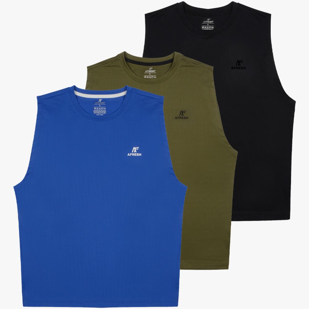 AFRESH Air mesh sleeveless 3 colors