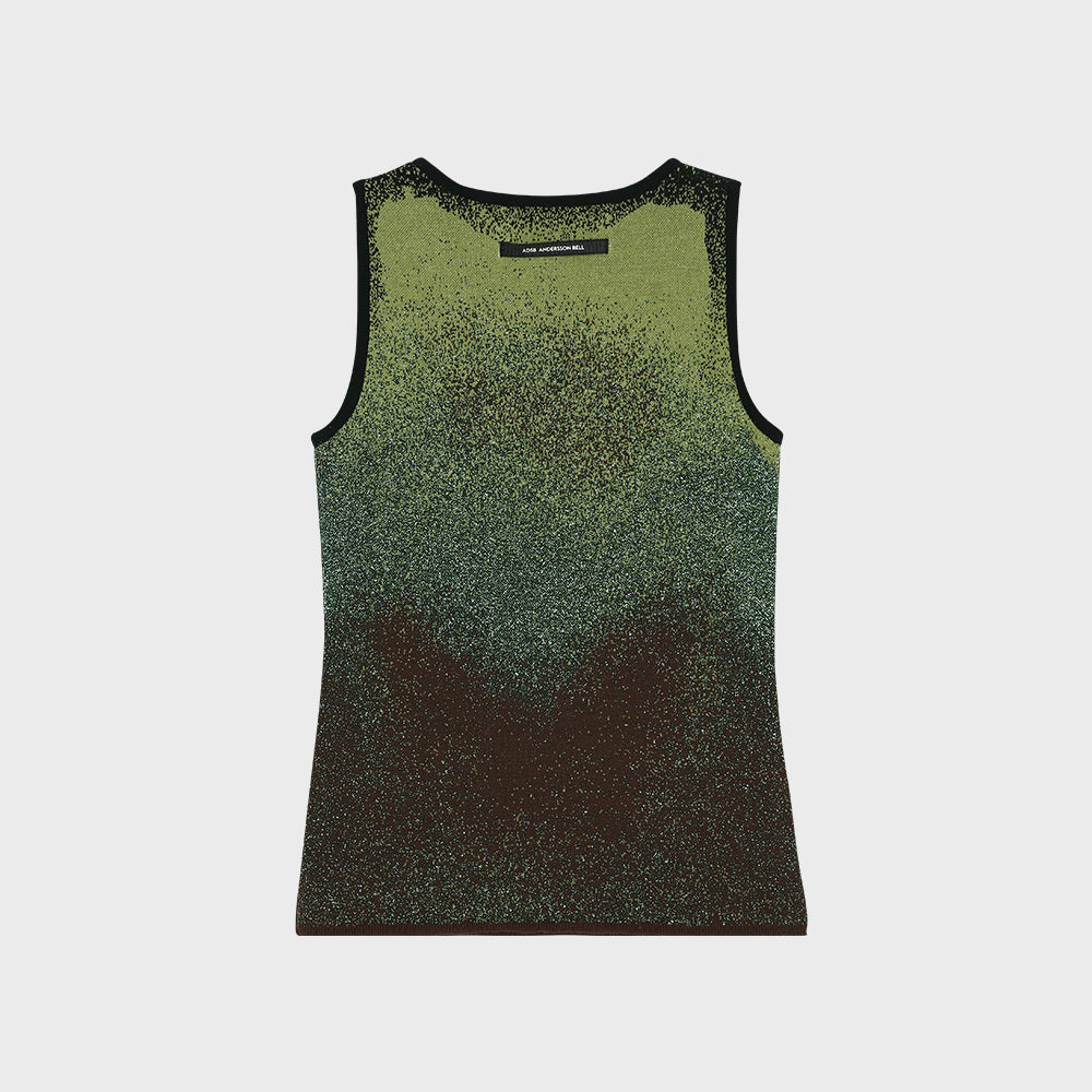 ADSB ANDERSSON BELL AIRBRUSH LOVE TANK TOP atb1477w(GREEN)