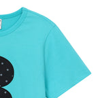bauf 3 logo dot slim fit t-shirt [mint blue]