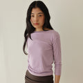 MMM 3/4 Sleeve T-shirts_Light Purple