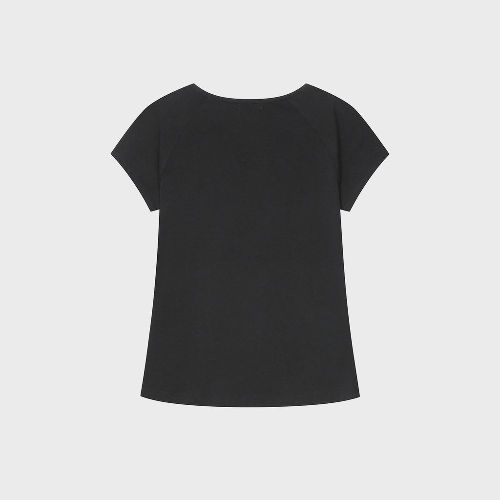 MISEKI SEOUL Double tape short sleeve BLACK