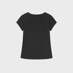 MISEKI SEOUL Double tape short sleeve BLACK