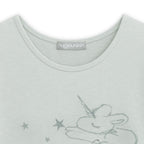 HUGYOURSKIN Unicorn drawing T (Blue)