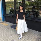 JUCYJUDY [29CM Exclusive] Square Neck Peplum T-shirt J1TS020L