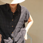 ROOMPACKER Runian cap sleeve shirt