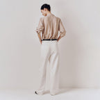 kindersalmon Draped Casa Top Taupe