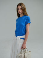 AUBOUR core t-shirt (blue)