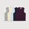 CHATDELAMA [2 PACK] ERGO LINE SLEEVELESS T_6COLORS