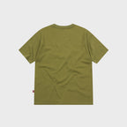 S'EST Star Orbit Applique T-shirts Olive