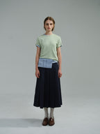 AUBOUR core t-shirt (sage green)
