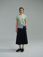 AUBOUR core t-shirt (sage green)