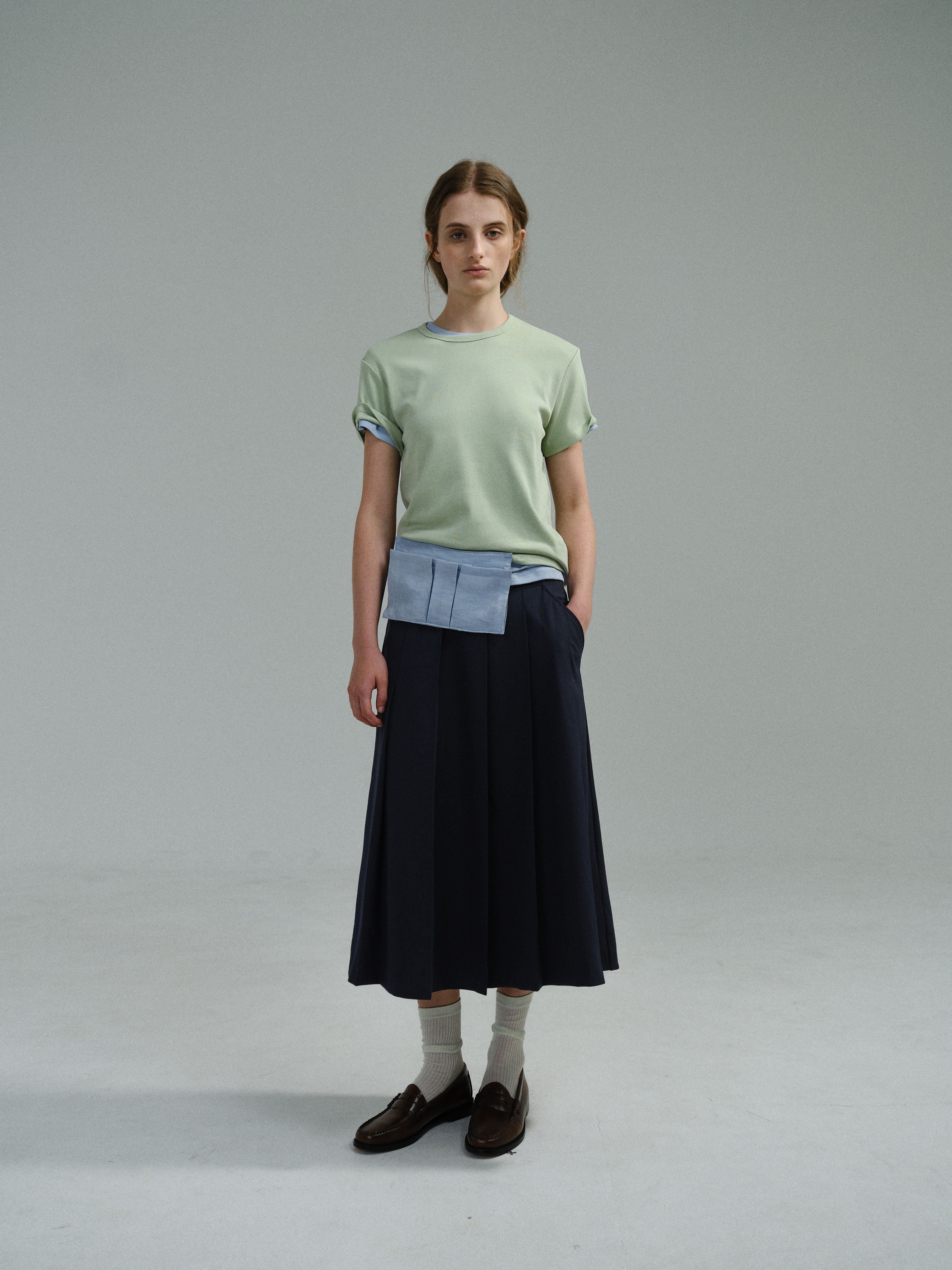 AUBOUR core t-shirt (sage green)