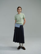 AUBOUR core t-shirt (sage green)