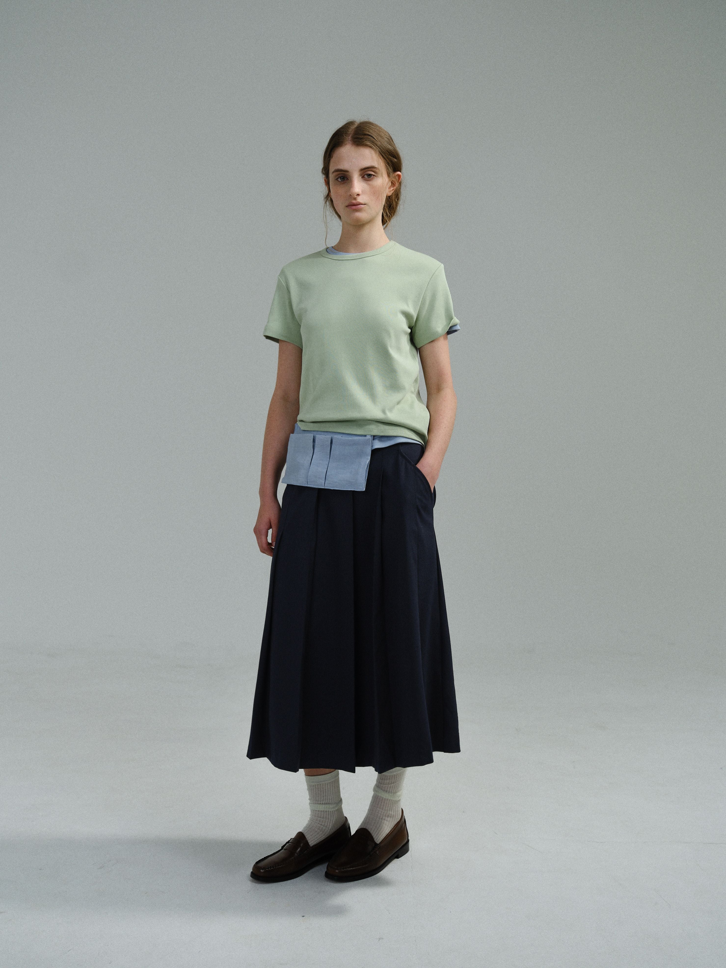 AUBOUR core t-shirt (sage green)