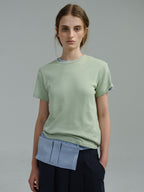 AUBOUR core t-shirt (sage green)