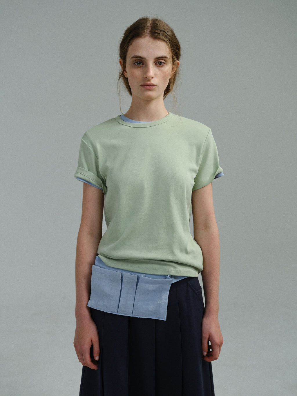 AUBOUR core t-shirt (sage green)