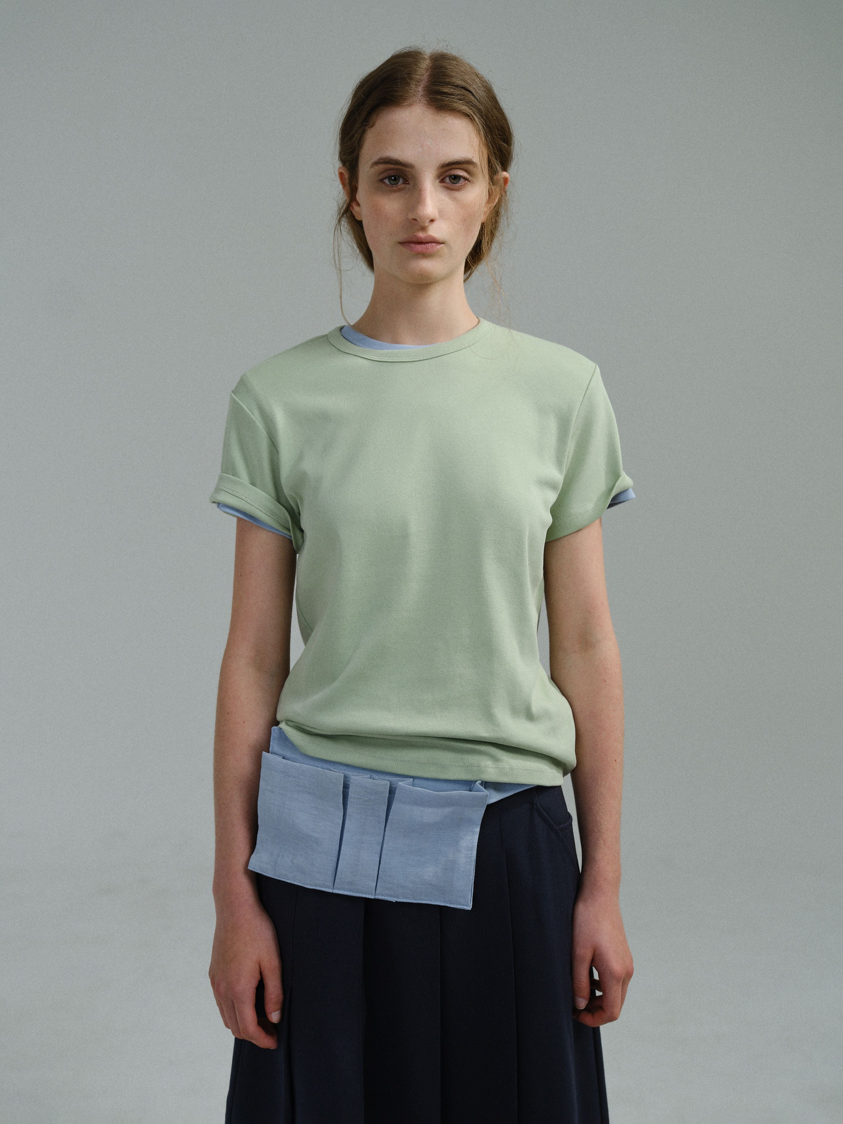 AUBOUR core t-shirt (sage green)