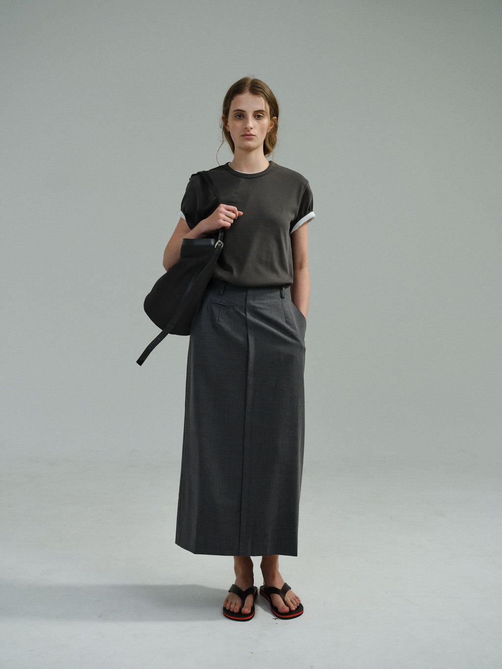 AUBOUR core t-shirt (charcoal)