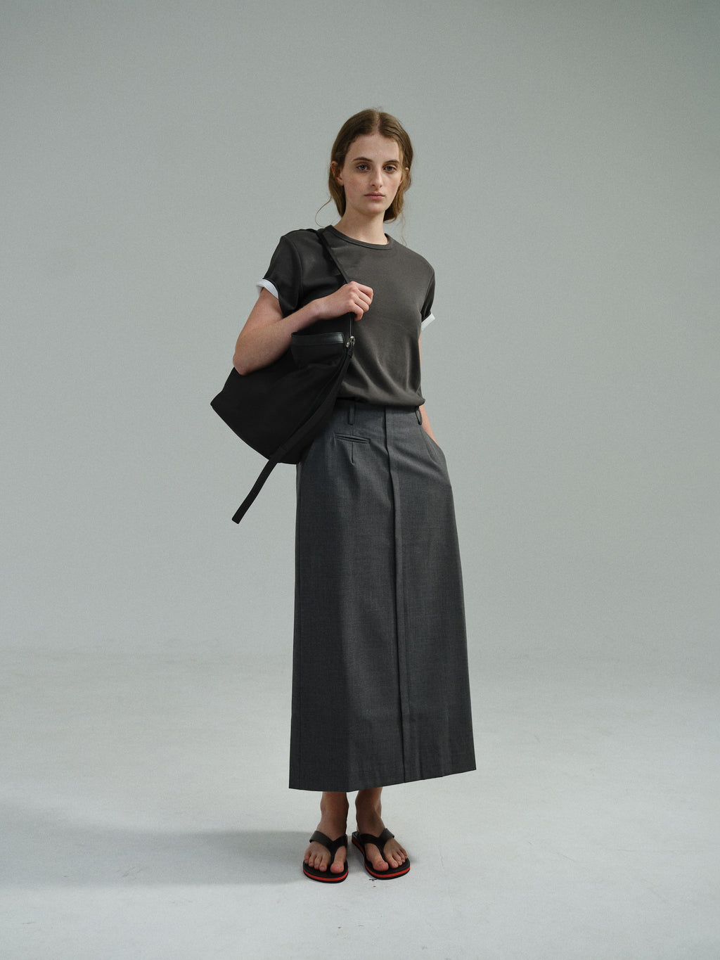 AUBOUR core t-shirt (charcoal)