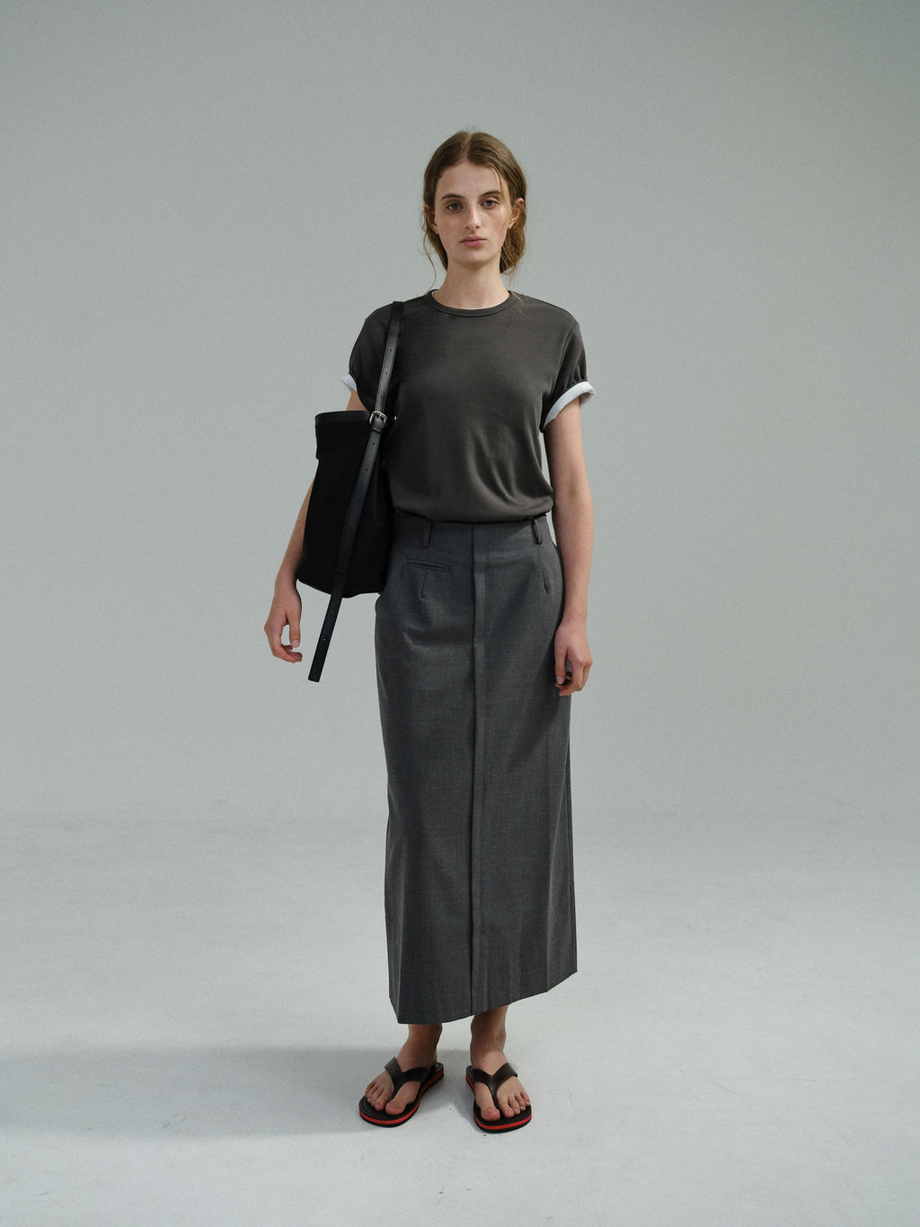 AUBOUR core t-shirt (charcoal)
