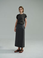AUBOUR core t-shirt (charcoal)
