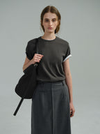 AUBOUR core t-shirt (charcoal)