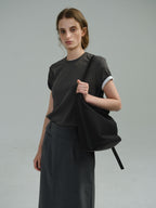 AUBOUR core t-shirt (charcoal)
