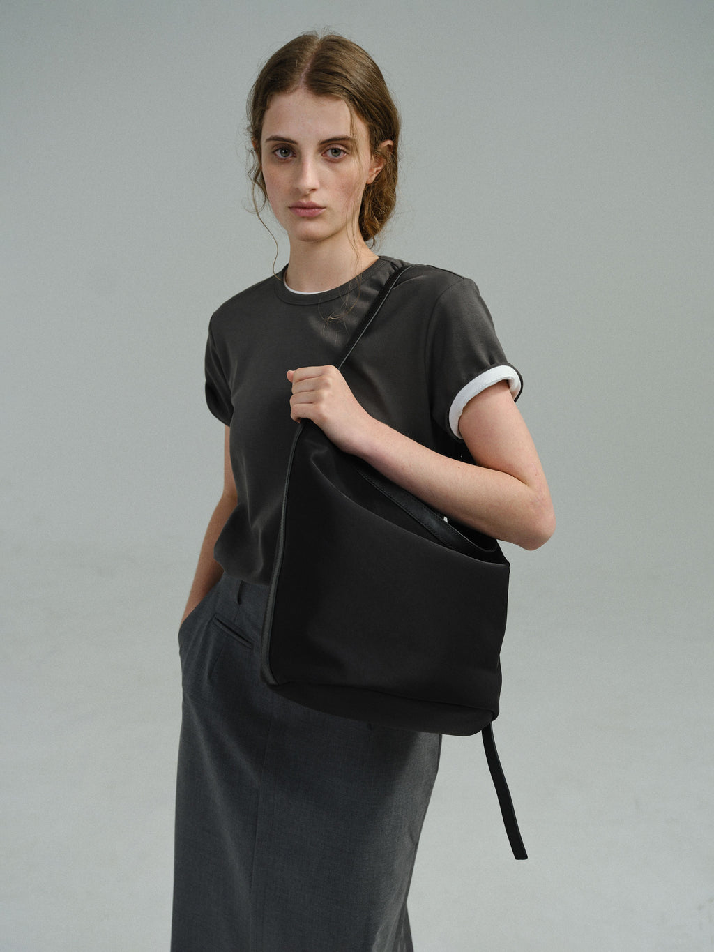 AUBOUR core t-shirt (charcoal)
